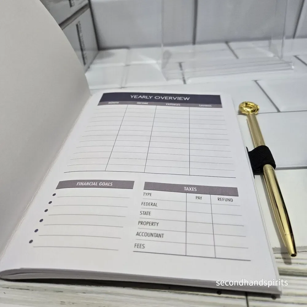 Pen And Gear Budget Planner  12 Months  5.5